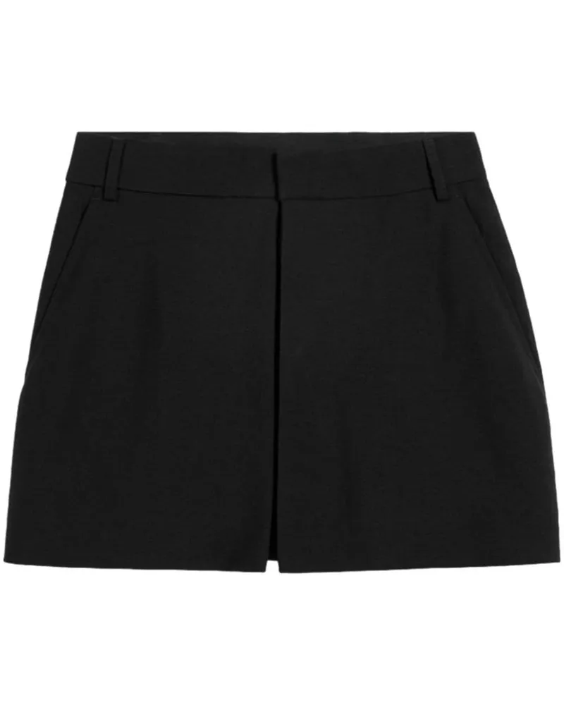 AMI Paris Minirock mit Einsätzen - Schwarz Schwarz