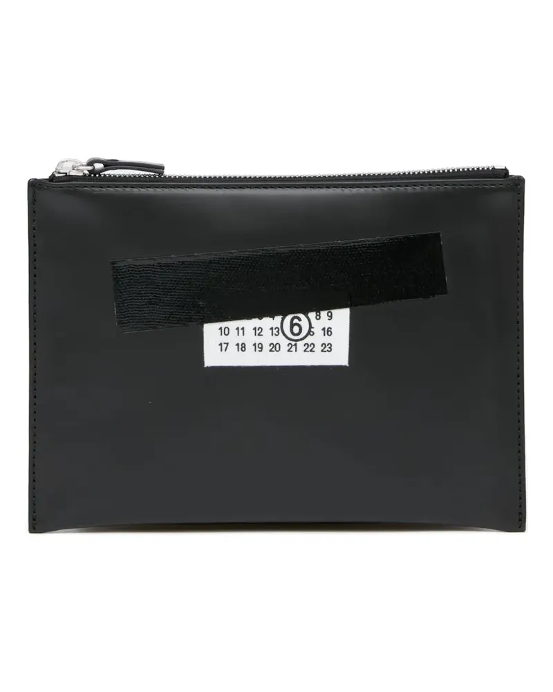 Maison Margiela Kleine Clutch - Schwarz Schwarz