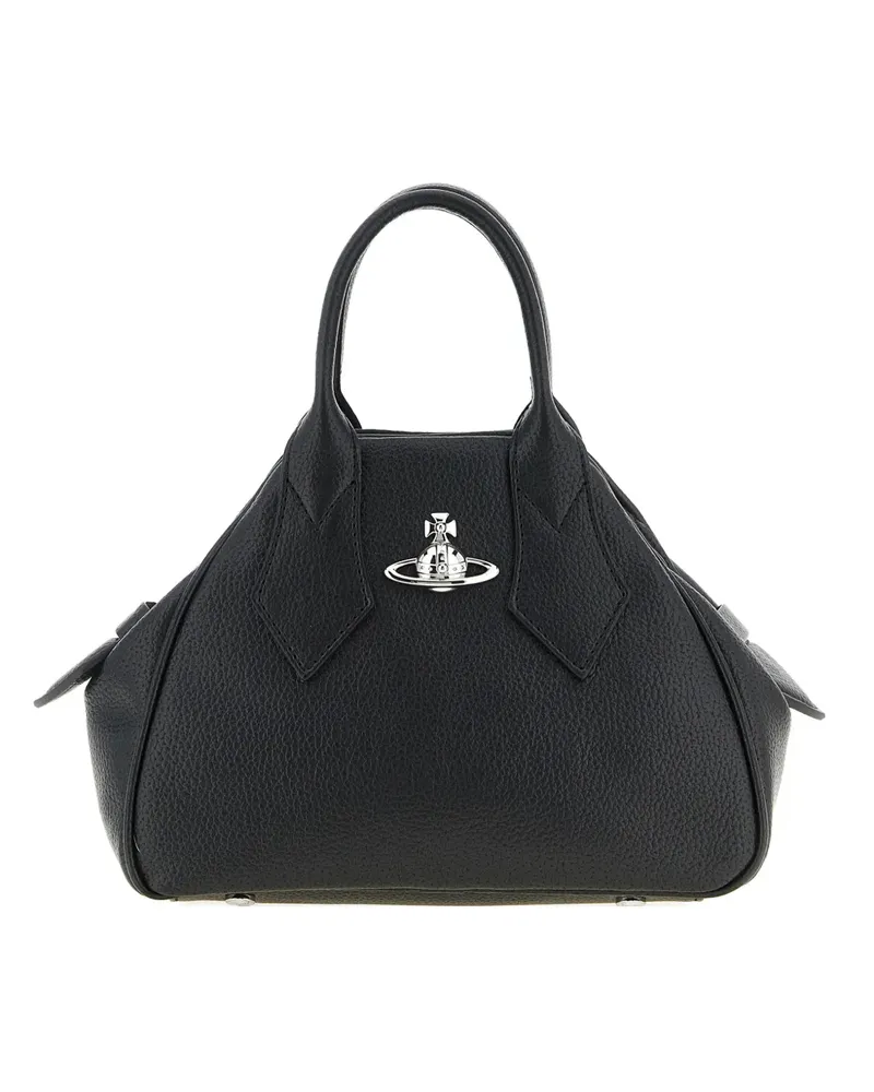 Vivienne Westwood small Yasmine tote bag - Schwarz Schwarz