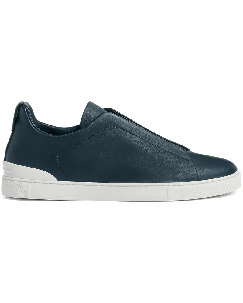 Ermenegildo Zegna Triple Stitch Secondskin Sneakers - Blau Blau