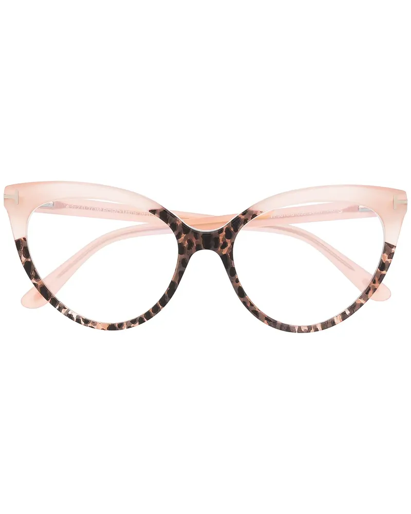 Tom Ford Cat-Eye-Brille - Rosa Rosa