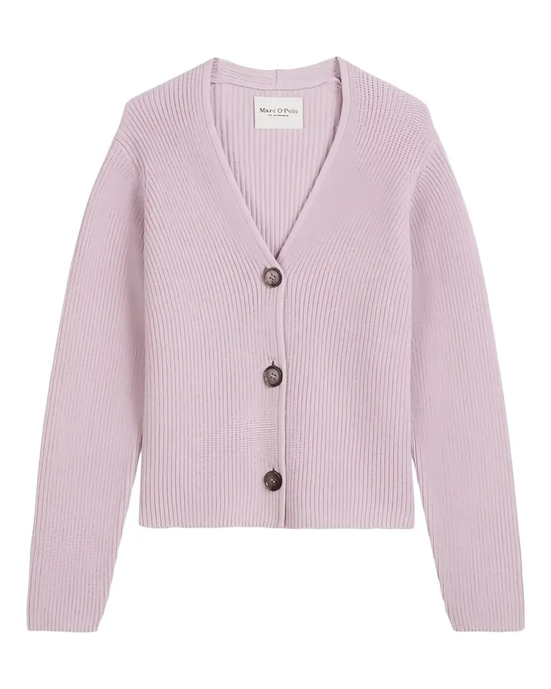 Marc O'Polo V-neck cardigan - Violett Violett