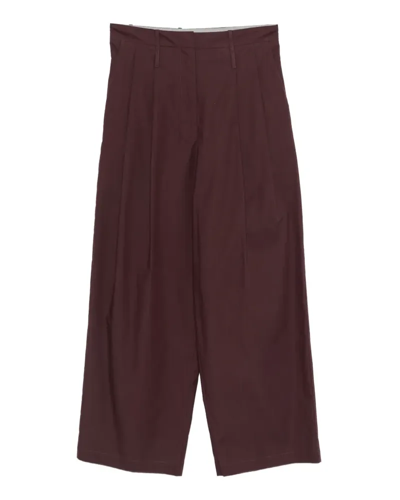 ALYSI Plissierte Hose - Violett Violett