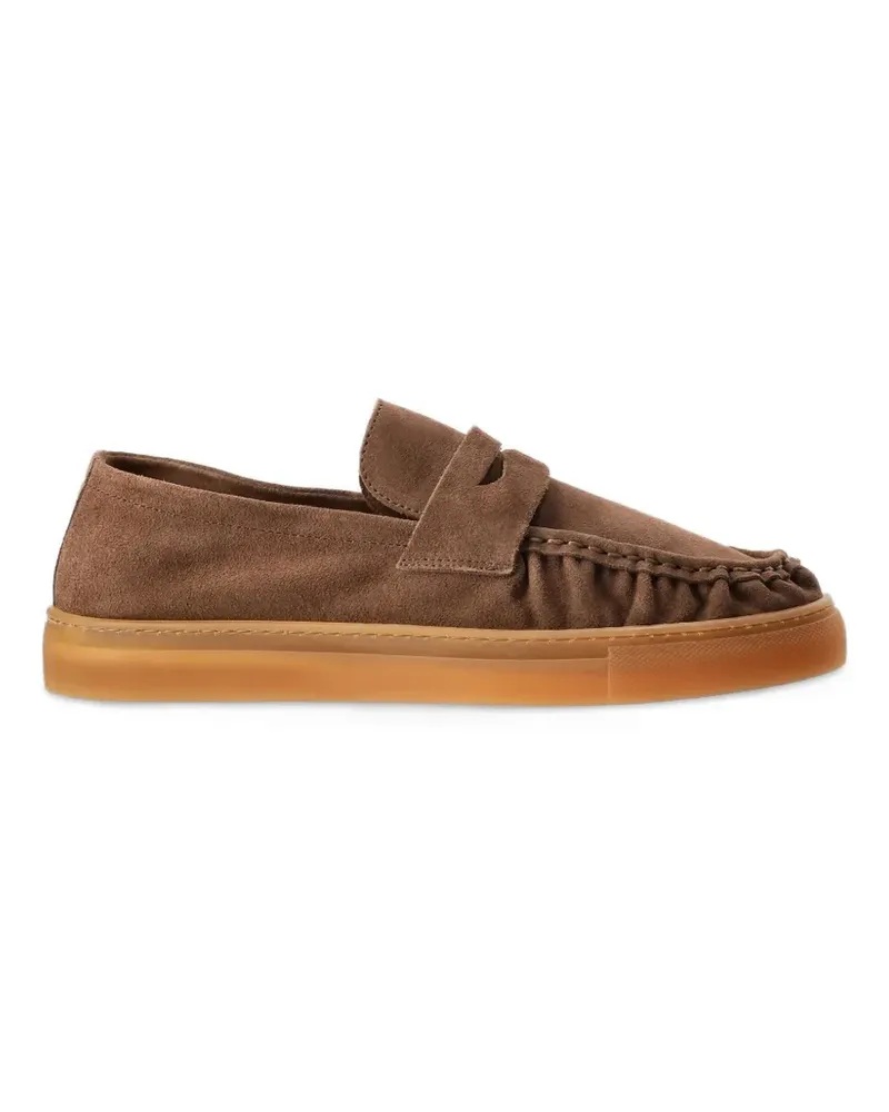 Copenhagen Penny-Loafer aus Wildleder - Braun Braun