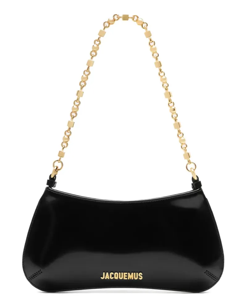 Jacquemus Bisou Chain shoulder bag - Schwarz Schwarz