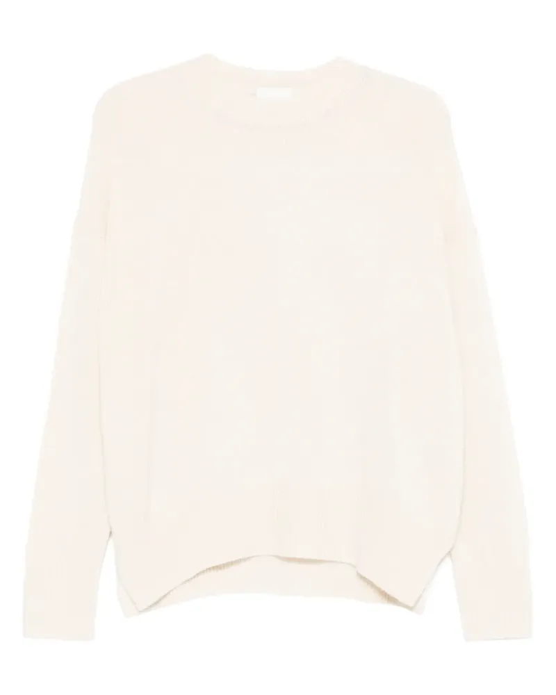 ALLUDE Strick mit rundem Ausschnitt - Nude Nude