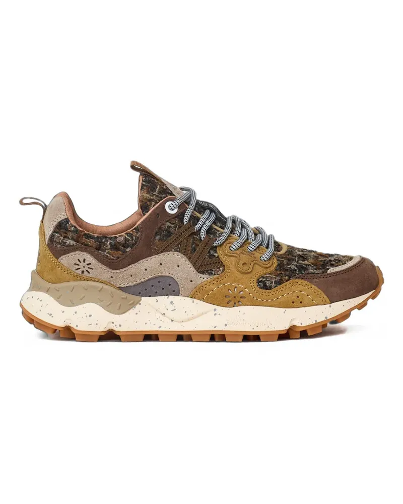 Flower MOUNTAIN Yamano 3 Unit Sneakers - Braun Braun