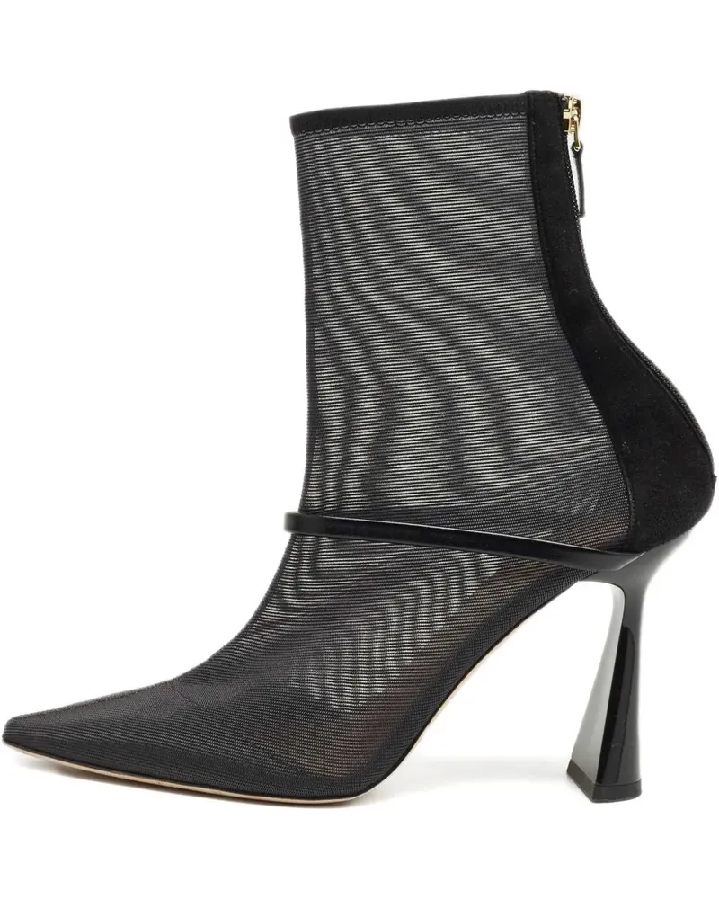 Malone Souliers mesh zip-fastening boots - Schwarz Schwarz