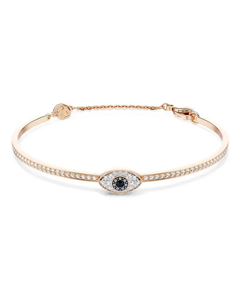 Swarovski Symbolica evil-eye pavé-set bracelet - Rosa Rosa