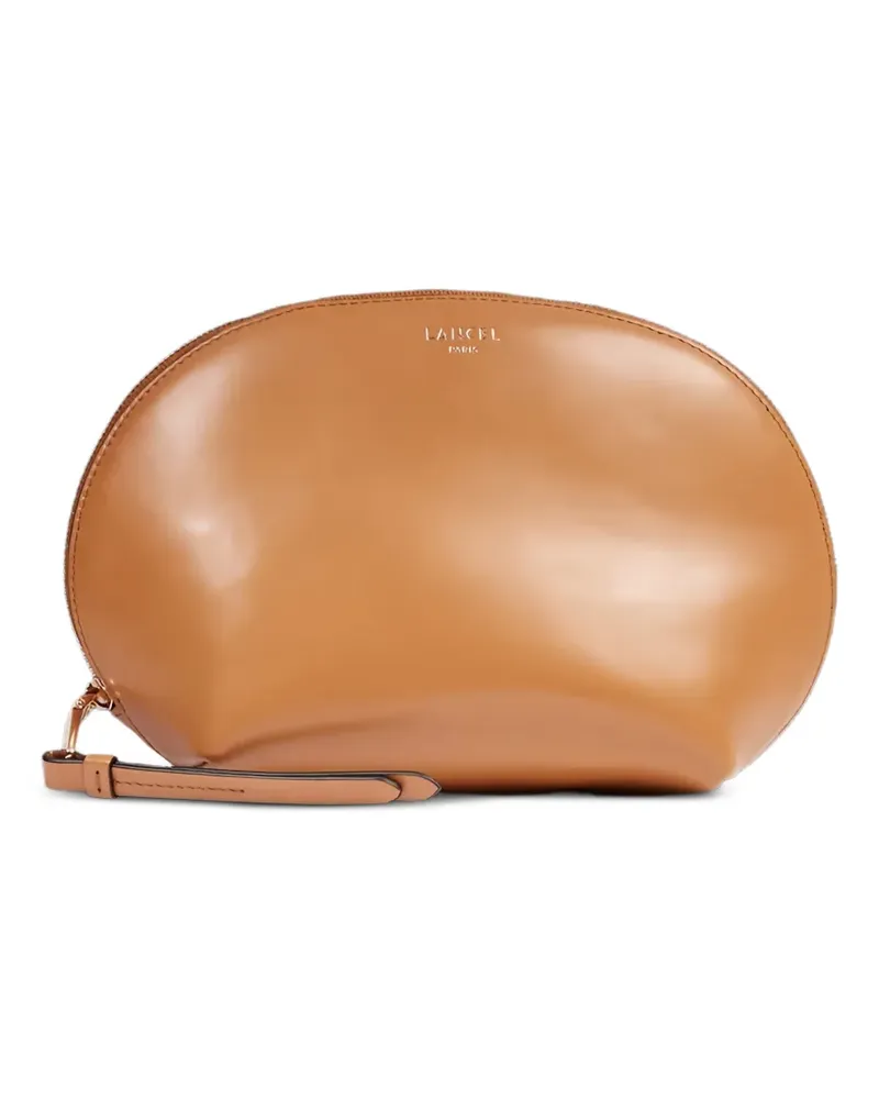 Lancel ORIGAMI Kosmetiktasche mit Reißverschluss - Braun Braun