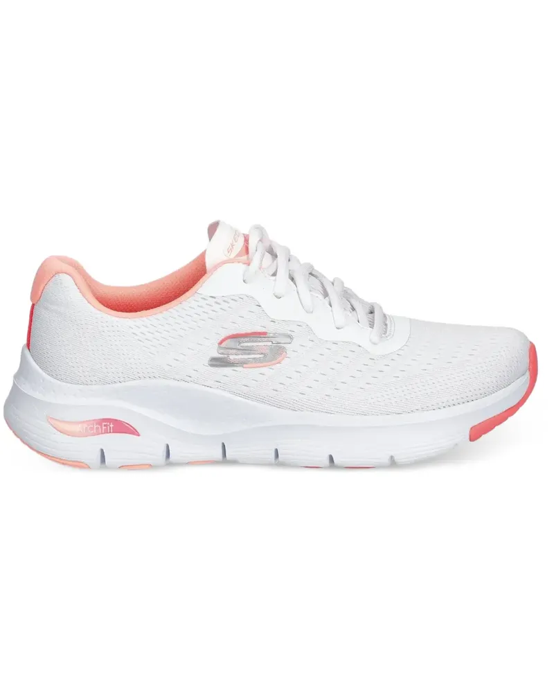 Skechers Sneakers mit Schnürung - Weiß Weiß