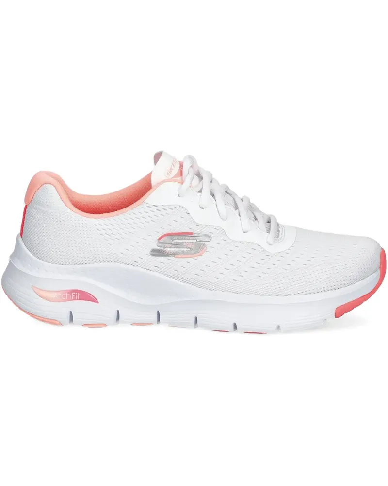 Skechers Sneakers mit Schnürung - Weiß Weiß