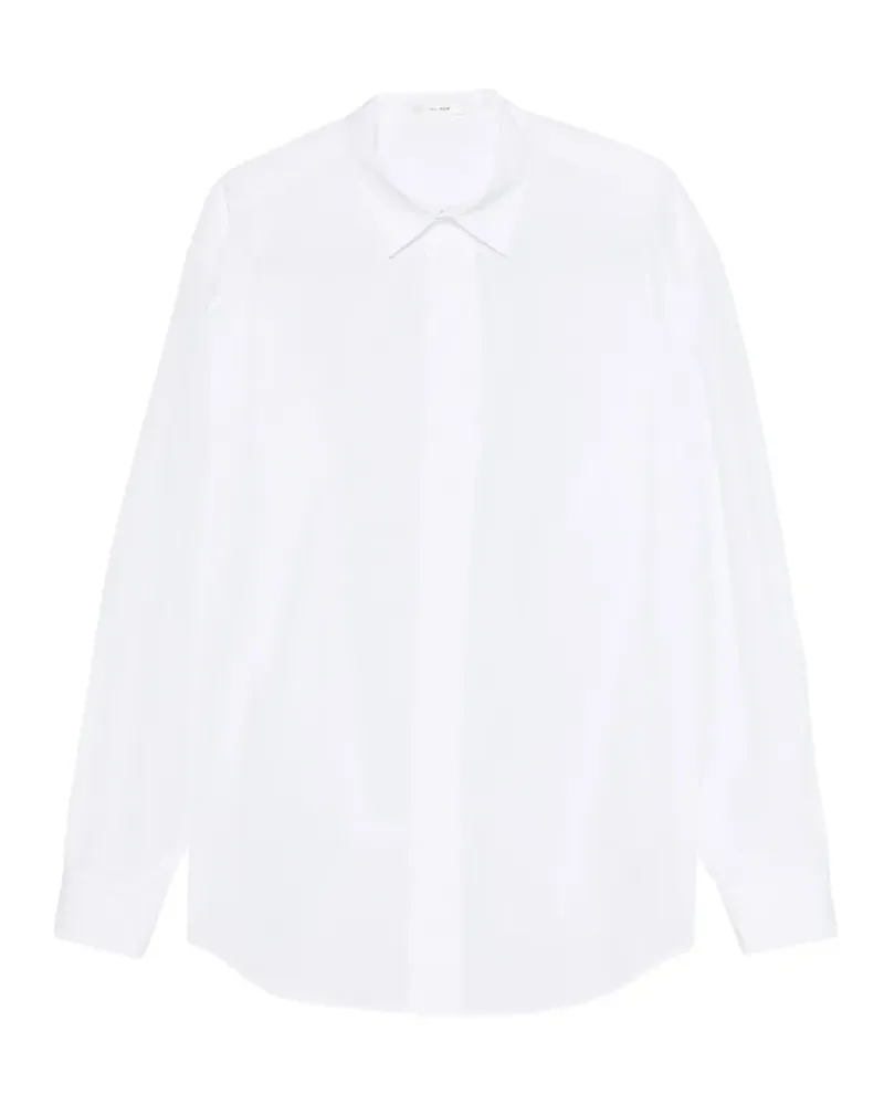 The Row Nilo long-sleeve shirt - Weiß Weiß