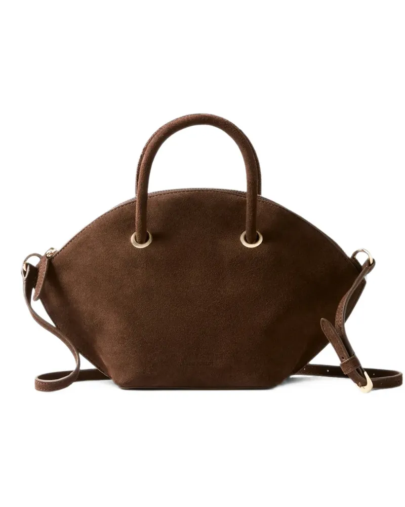 Claudie Pierlot Grelot suede leather bag - Braun Braun