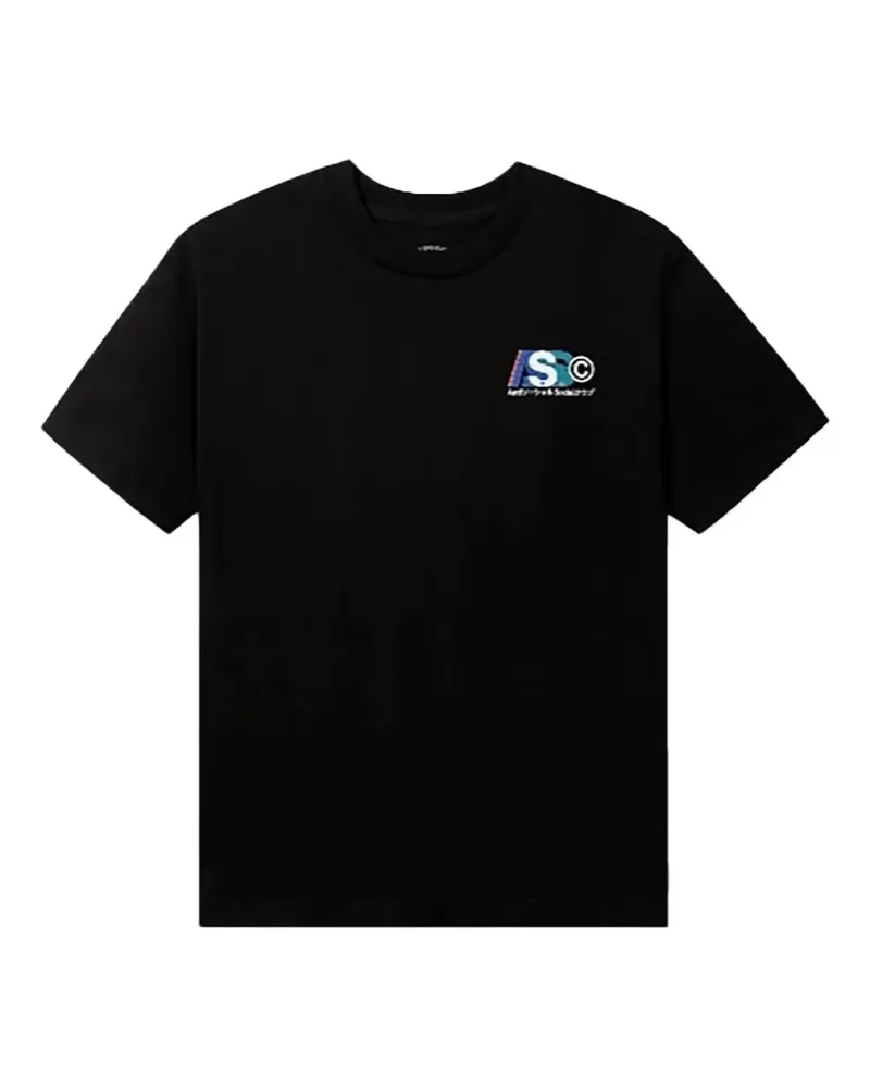 Anti Social Social Club Build-up T-Shirt - Schwarz Schwarz