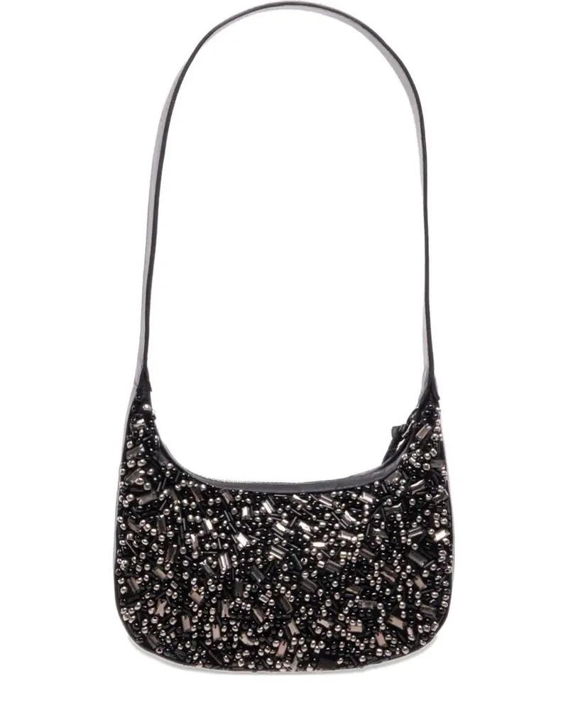 Nannacay Lara Schultertasche - Schwarz Schwarz