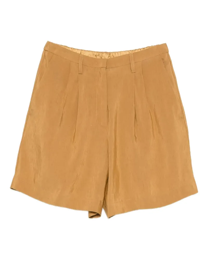 forte_forte tailored shorts - Nude Nude