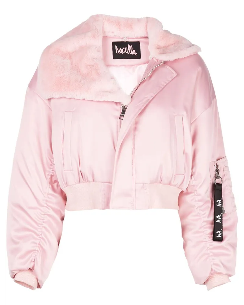 Haculla Signature Eyes' Bomberjacke Rosa