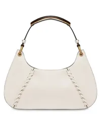 Alberta Ferretti Kleine Handtasche Nude