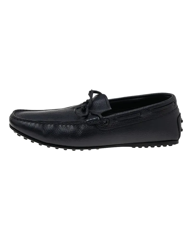 TOD'S bow-tie loafers - Schwarz Schwarz