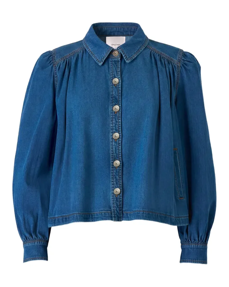 Cinq à Sept Lyla Jeansjacke - Blau Blau