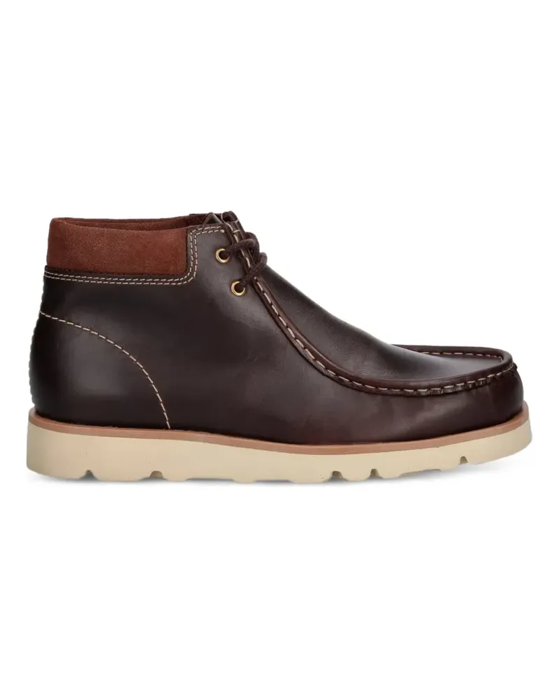 Clarks Walla Orkhon Schnürstiefel mit Mokassinnaht - Braun Braun