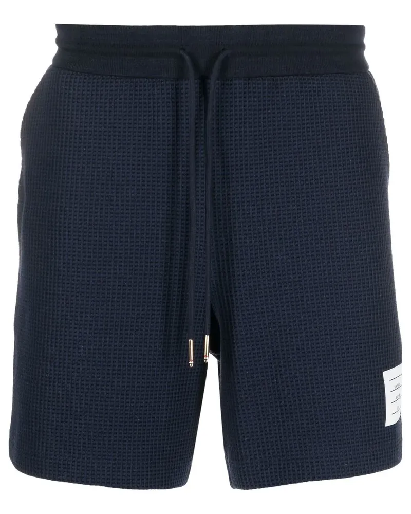 Thom Browne Shorts mit Kordelzug - Blau Blau