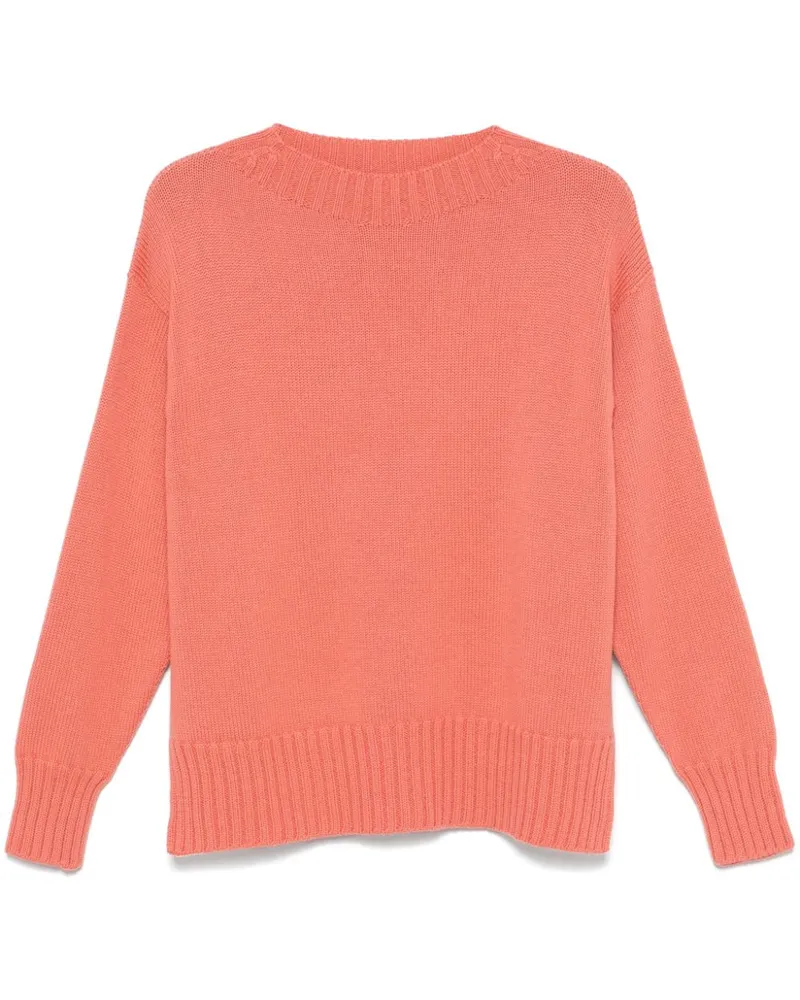 Drumohr  Klassischer Merinopullover - Orange Orange