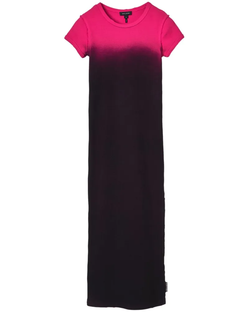 Marc Jacobs Grunge spray-effect T-shirt dress - Schwarz Schwarz