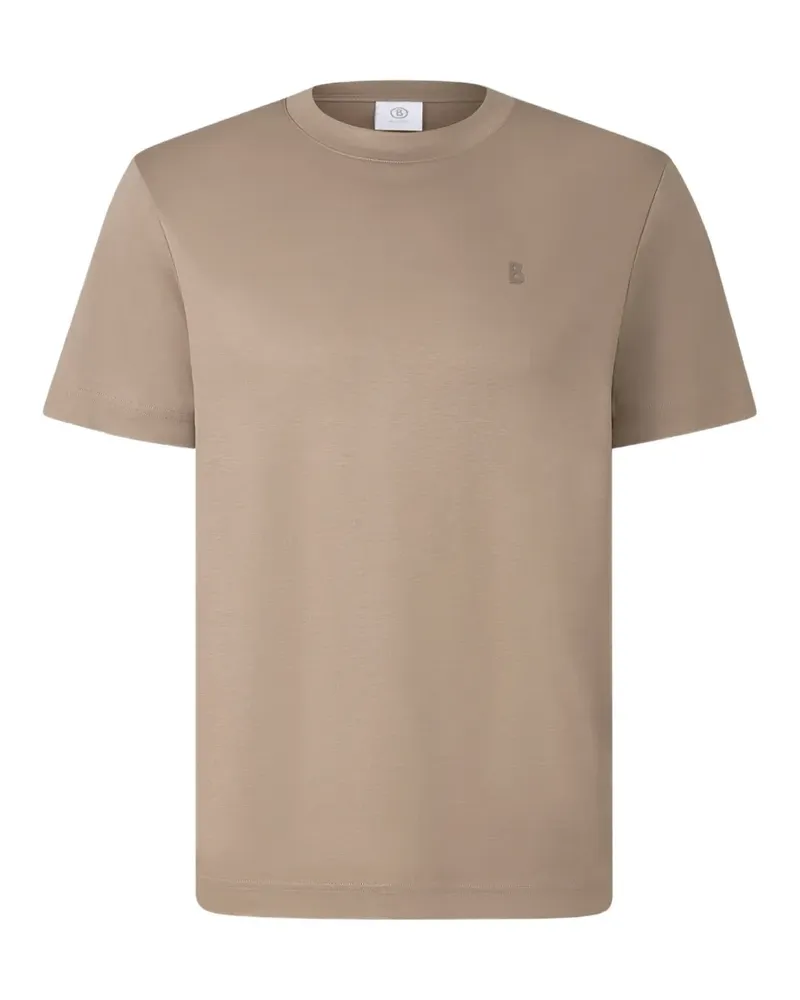 Bogner Ryan T-Shirt mit Logo-Patch - Nude Nude