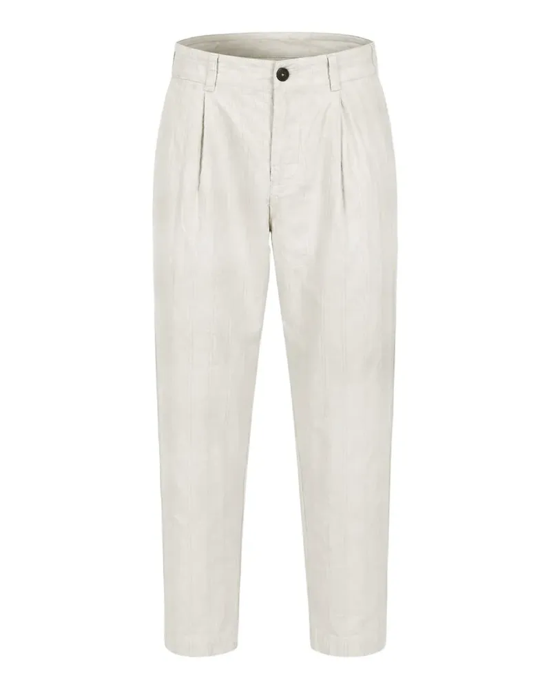 TRANSIT pinstripe pleated trousers - Nude Nude