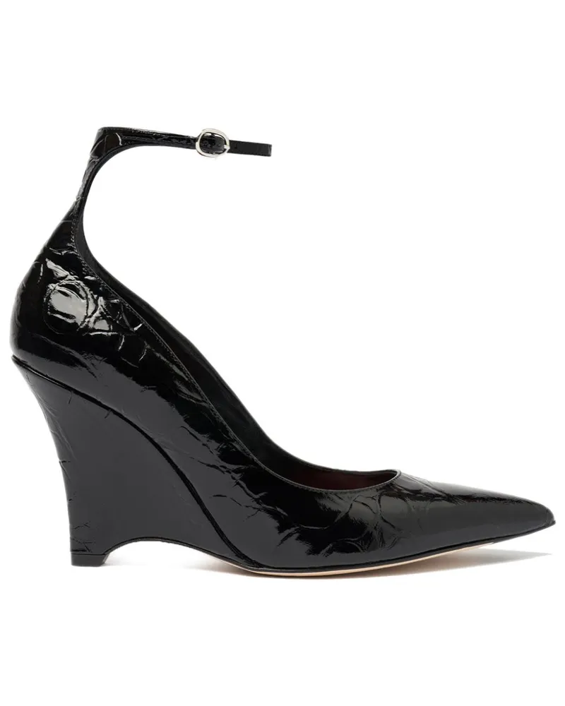 Scarosso Marta Pumps 95mm - Schwarz Schwarz