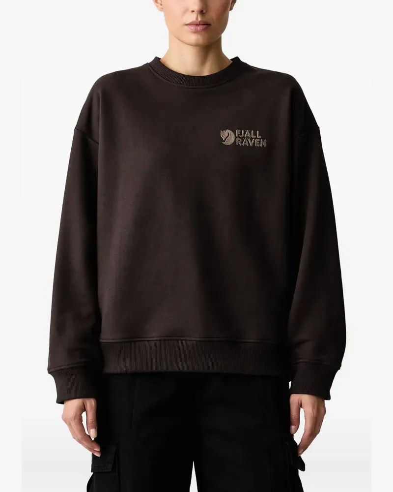 Fjäll Räven Pullover mit Logo-Stickerei - Braun Braun