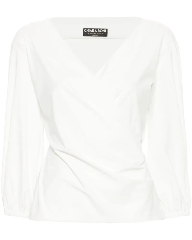 Chiara Boni Eliza Bluse - Weiß Weiß