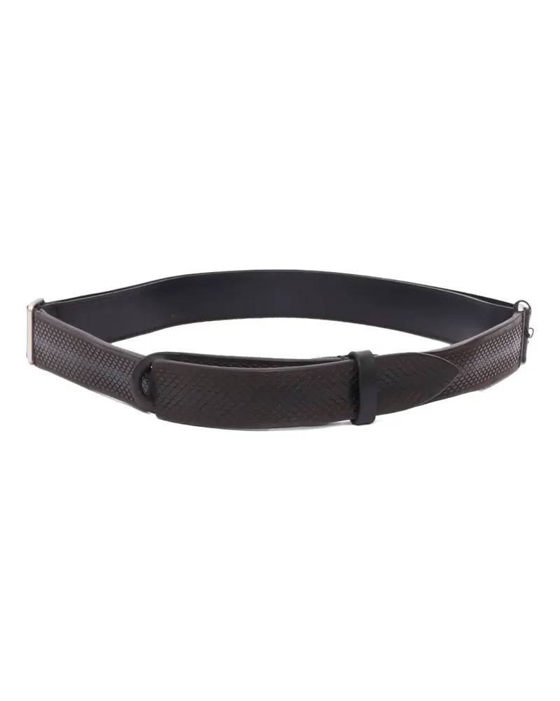 Orciani textured belt - Braun Braun