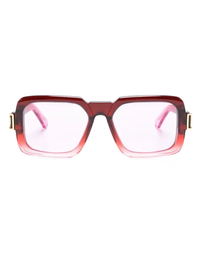Marni Zamalek Brille mit eckigem Gestell - Rot Rot