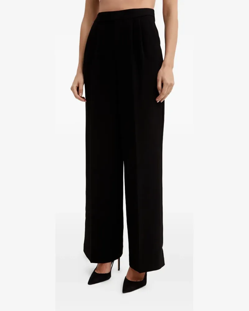 Roland Mouret pressed-crease trousers - Schwarz Schwarz