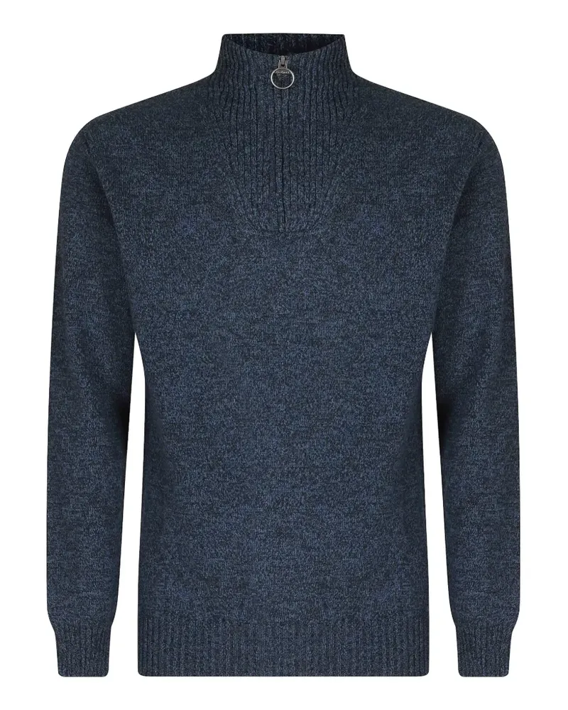 Barbour essential quarter-zip jumper - Blau Blau