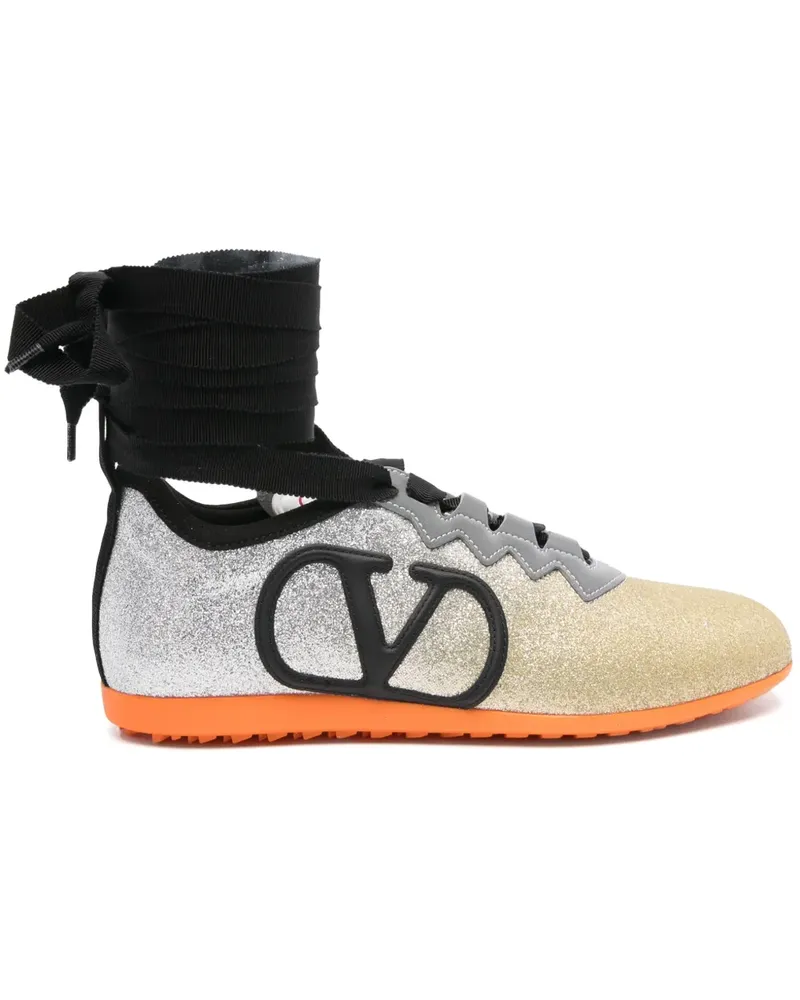 Valentino Garavani Chromathon Sneakers - Gold Gold