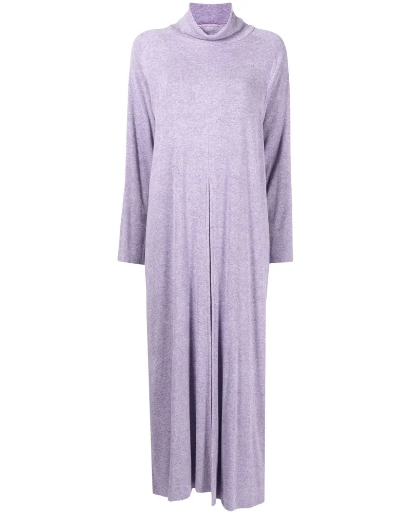 Bambah Aswan Strickkleid Violett