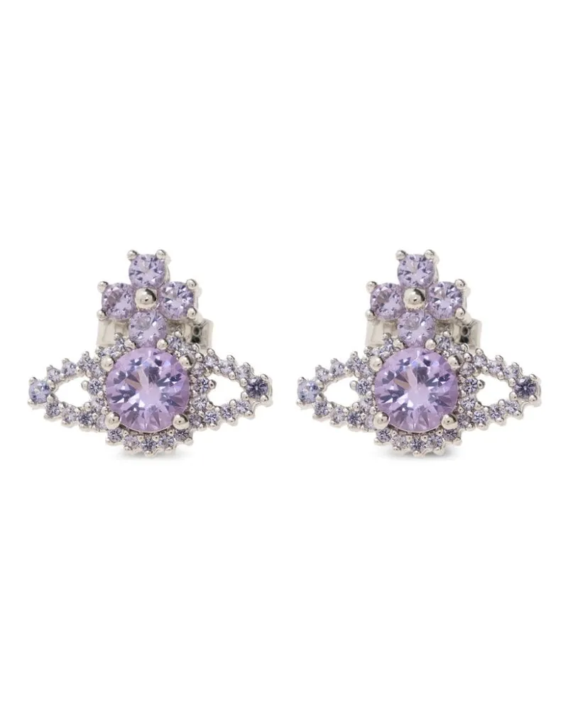 Vivienne Westwood Valentina earrings Violett