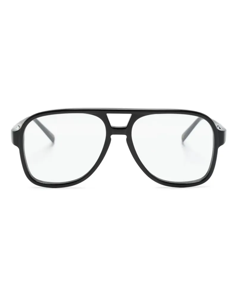 MOSCOT Sheister Pilotenbrille - Schwarz Schwarz