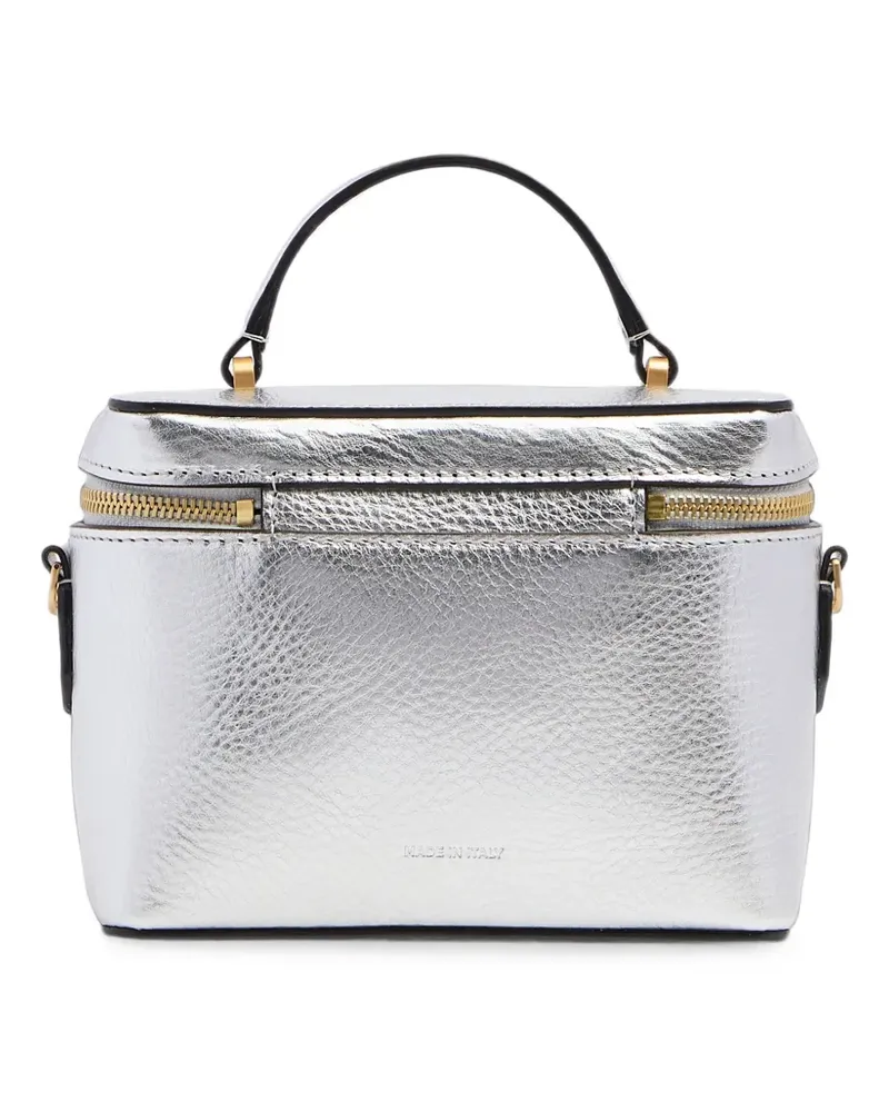 The Bridge leather shoulder bag - Silber Silber