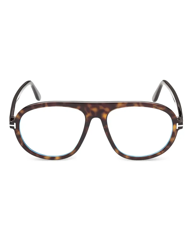 Tom Ford Klassische Pilotenbrille - Braun Braun