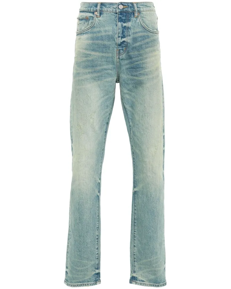 PURPLE BRAND P005 One Year Tapered-Jeans Blau