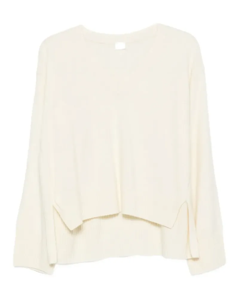 C.T.plage Pullover mit V-Ausschnitt - Nude Nude