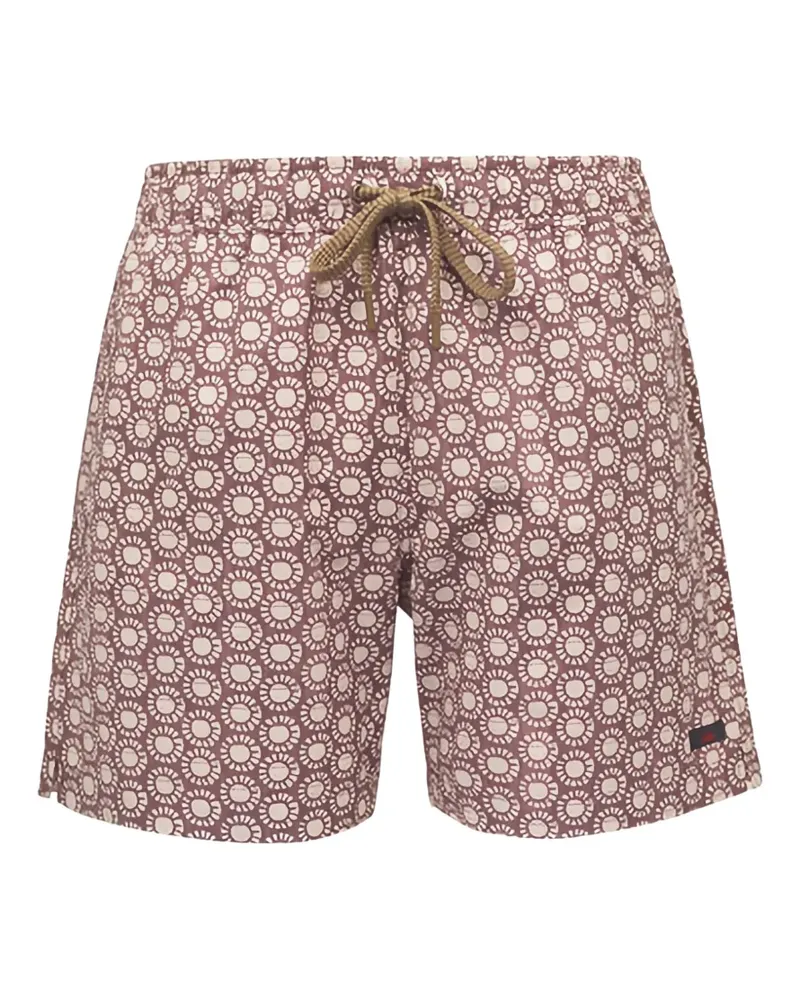 Faherty geometric-print swim shorts - Braun Braun