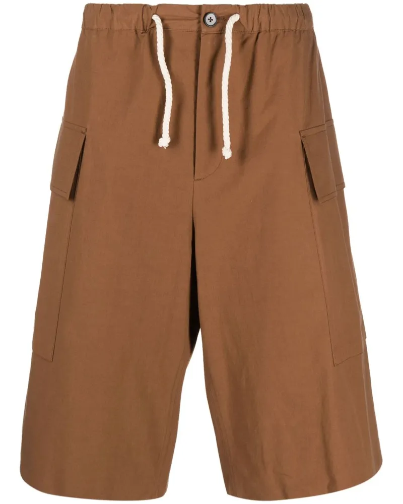 Jil Sander Klassische Cargo-Shorts - Braun Braun