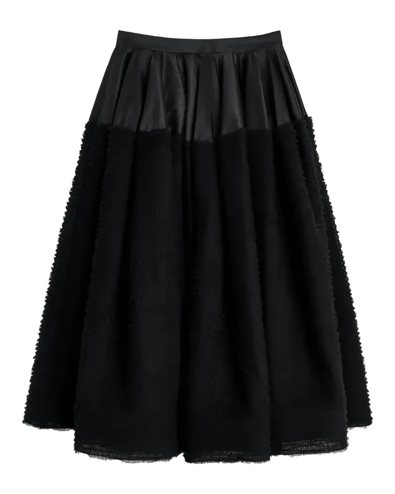 Viktor & Rolf Rock mit Einsätzen - Schwarz Schwarz