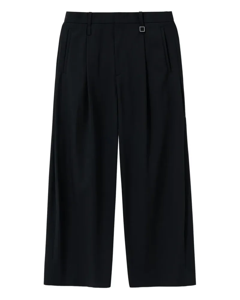 Wooyoungmi Plissierte Hose - Schwarz Schwarz